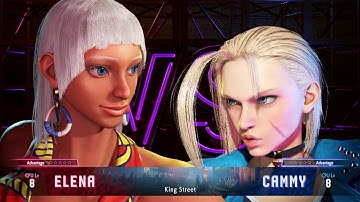 SEASON 3 Elena vs Cammy (CPU8 vs CPU8) series 1