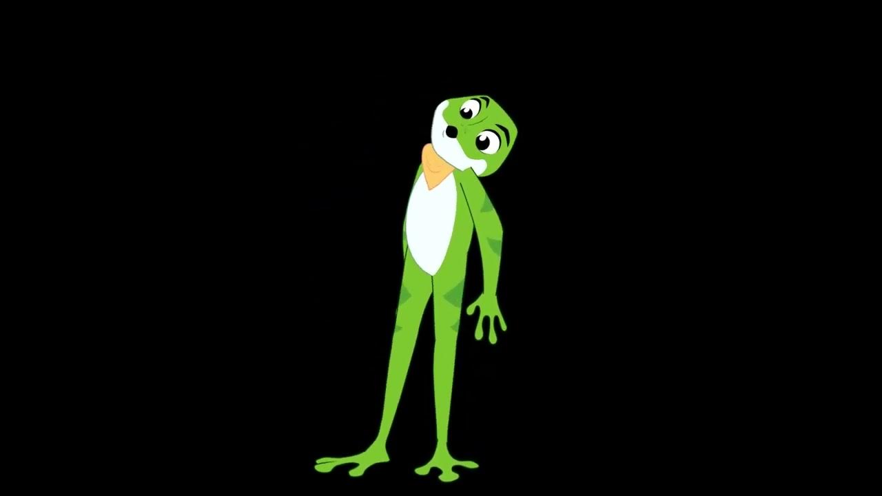 E3 is a Singing frog - Adobe Character Animator - YouTube