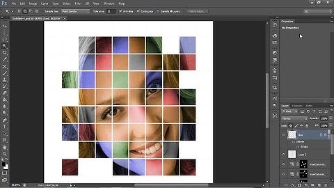 Color Grid Photo Design In Photoshop | Photoshop Tutorial