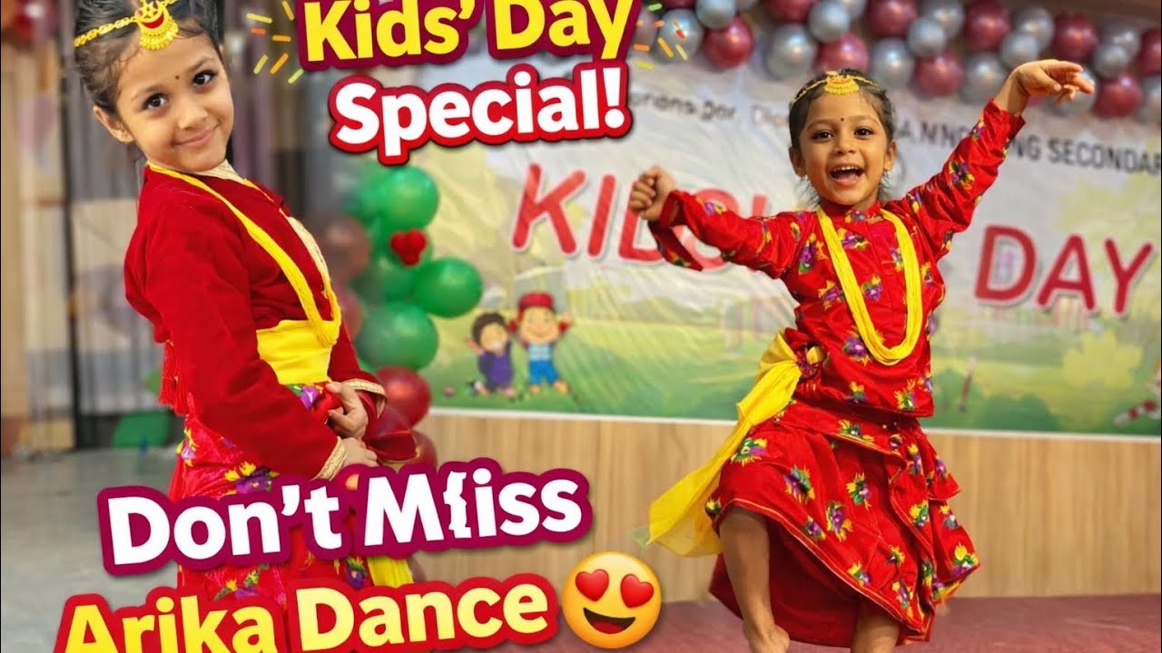 Kids’ Day Special 🎉 | Arika’s Full Day Vlog + Surprise Dance 😍”#kidsday #viral #foryou @arikarika700