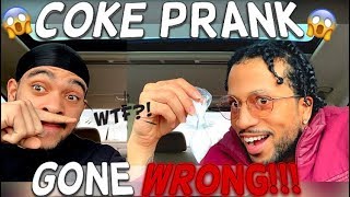 SNIFFING COCAINE PRANK ON COUSIN GONE WRONG!!!! 🤣