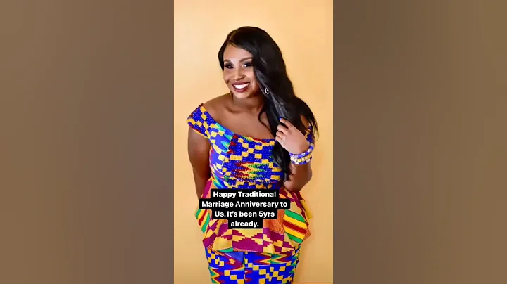 Our Ghanaian Wedding//5years Anniversary Video//#shorts