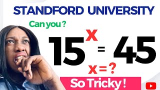 How to Solve Stanford University Entrance Question #algebra