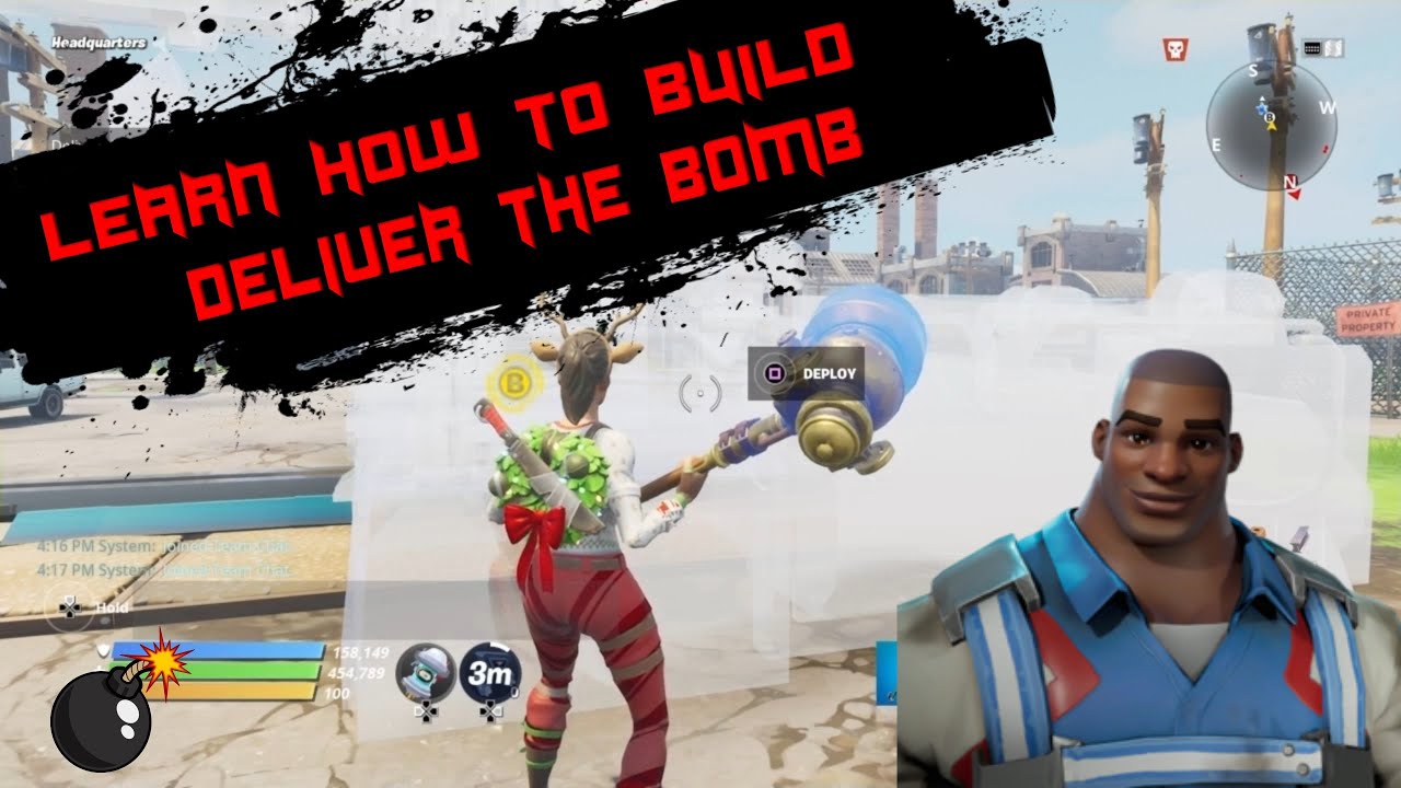 How To Play Deliver The Bomb - FortNite Save The World Tutorial