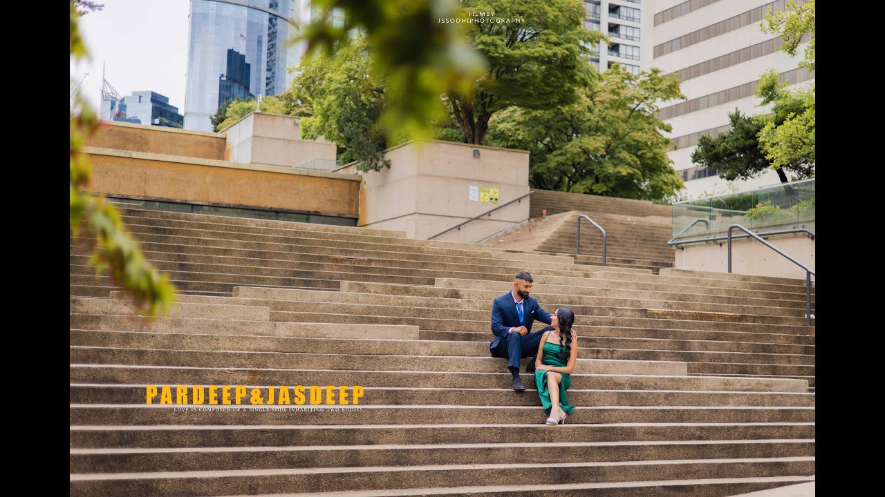 PARDEEP & JASDEEP PREWEDDING | VANCOUVER DOWNTOWN 2025 | JSSODHIPHOTOGRAPHY