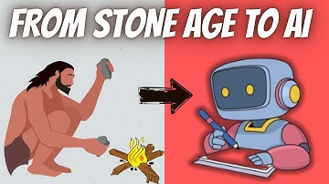 How We Went from Stone Tools to Artificial Intelligence