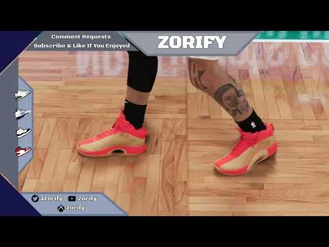 Nba 2k21 Next Gen Shoe Creator Air Jordan 35 Pe Jayson Tatum Tattoo Youtube