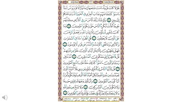 220 شرح موجز باللغة التركمانية للشيخ ( حامد عبد الكريم )على شكل صفحات من القران الكريم