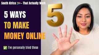 5 Ways to make money online in South Africa in 2026