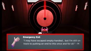 How To Get EMERGENCY EXIT (Roblox The Trials)