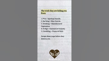 ⚠️ The Truth They Don’t Want You To Know #thehiddentruth #wakeupcall #lifeawareness