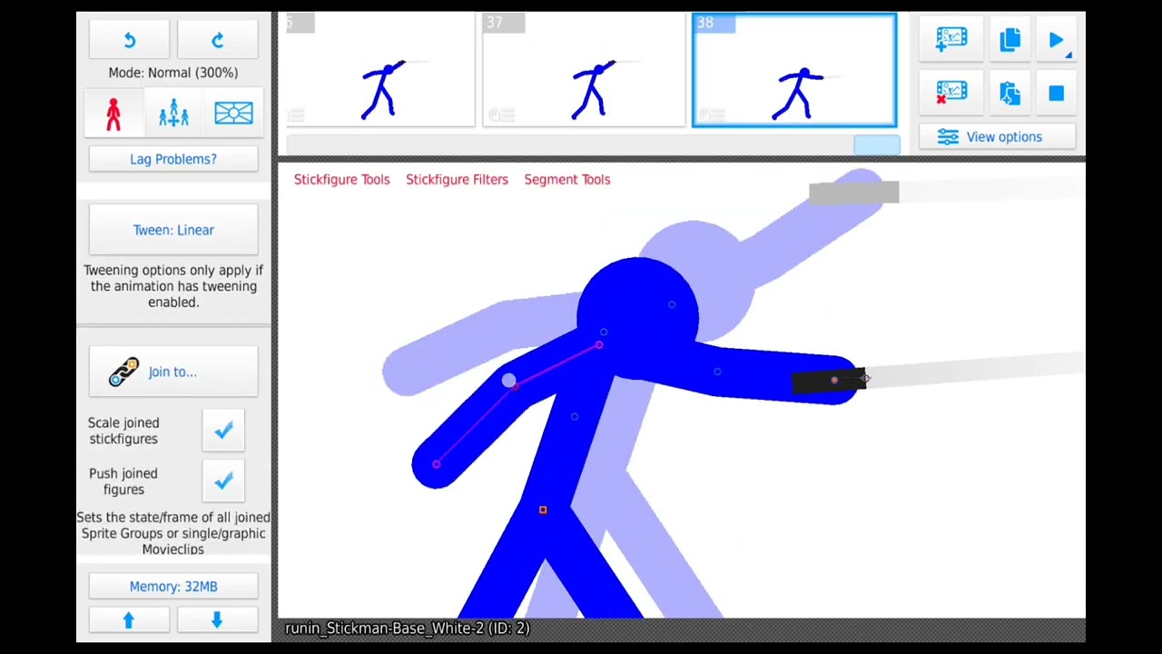Watch me do sword test In stick nodes!!!!!!!!!