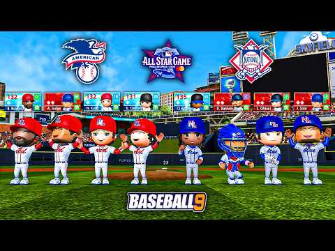 I MADE THE MLB ALL-STAR TEAMS IN BASEBALL 9!