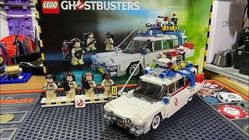 Building the Lego Ghostbusters Ecto 1 Set 21108 - Part 2