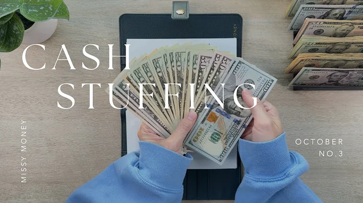 Cash Stuffing $1,650 | October No. 3 | Sinking Funds + Savings Challenges | For Beginners