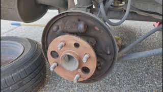 99 Chevy Prizm Rear Brake Mistake 1999 Geo Prizm Problems