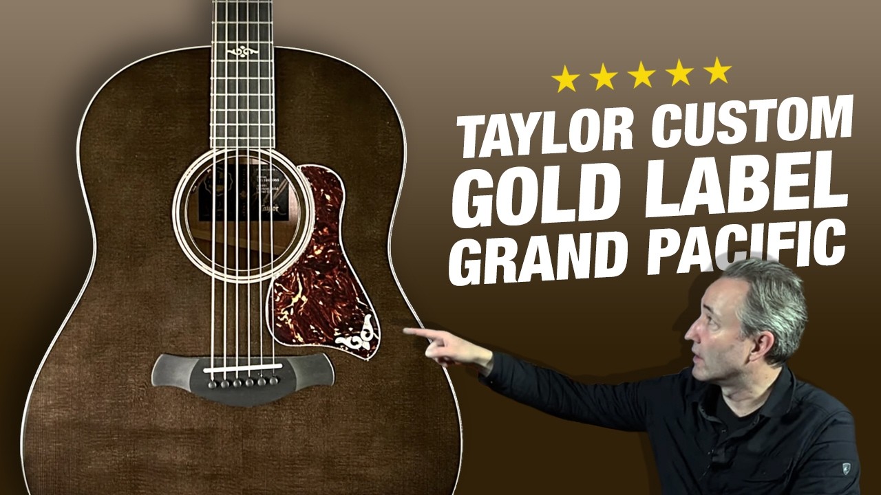 Label Gp Everyone Approves - Custom Gold Label GP from Taylor! - YouTube