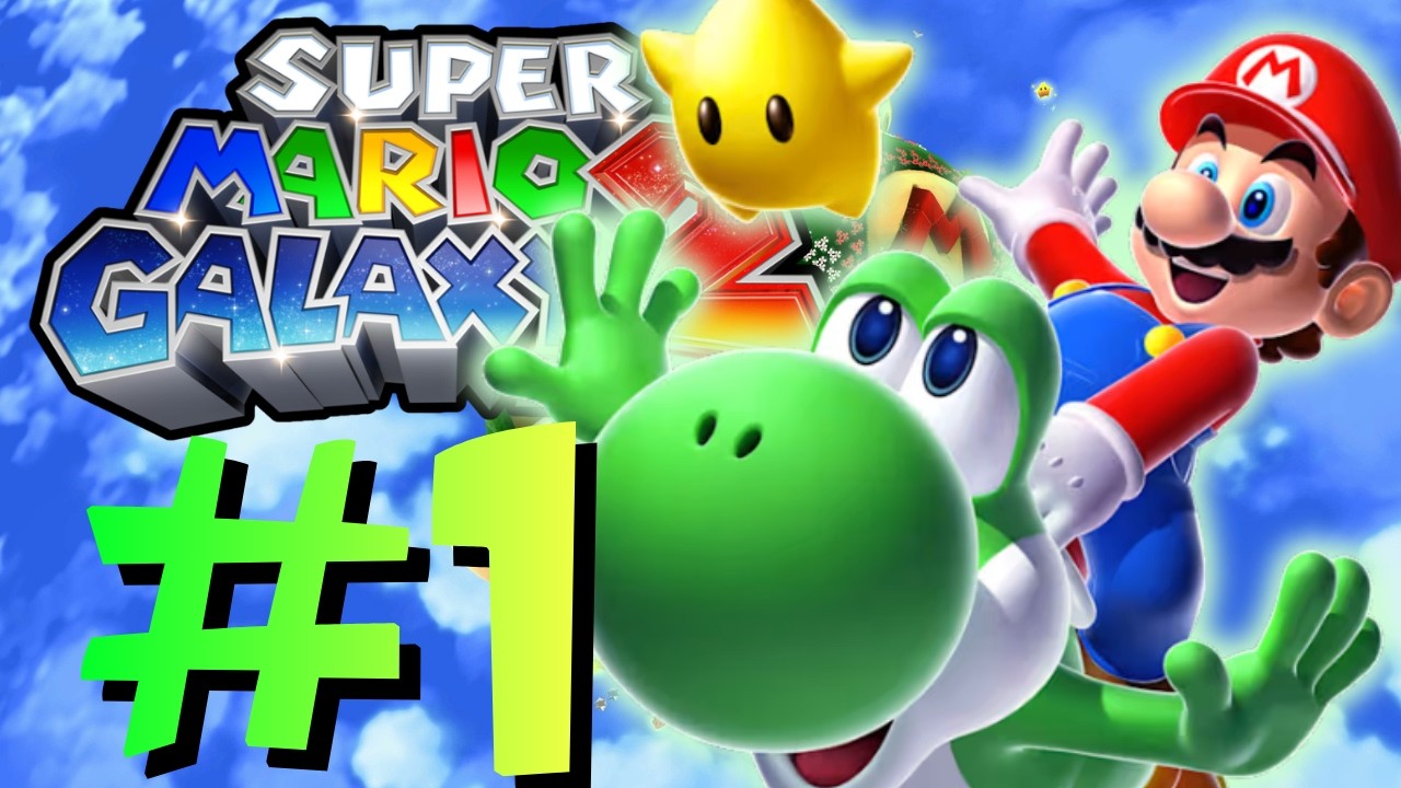 The Start - Super Mario Galaxy 2 Playthrough Part 1