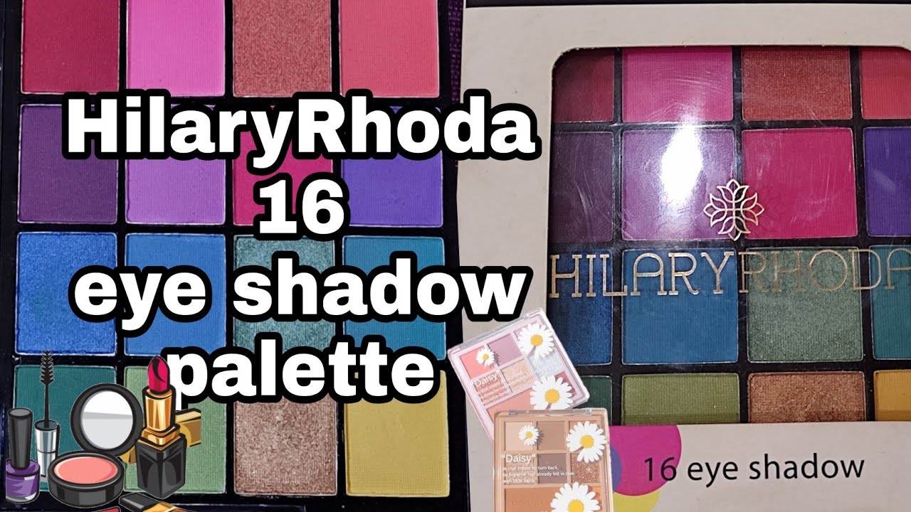 Hilary Rhoda 16 color Eyeshadow palette hilary rhoda eyeshadow