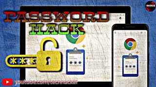 How Hackers get password from browser| Tech Hacker |Password Hack from Chrome Browser|Cyber Security