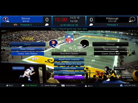 PSF2026 - 1974 Replay, AFC Divisional Playoff - Broncos at Steelers