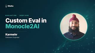 Custom Eval using Monocle2AI