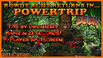 Rowdy Rudy II - ULTRA-FAST Map02 TAS, 23 seconds! (Splitscreen Co-op)