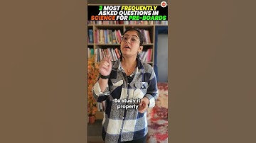 3 Most Frequently Important Asked Questions In Science For Pre - Boards  #class10th #cbse2024