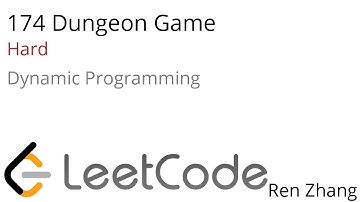 Leetcode 174 Dungeon Game
