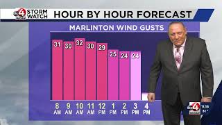 Jay s 11 p m Weather for Wednesday 25