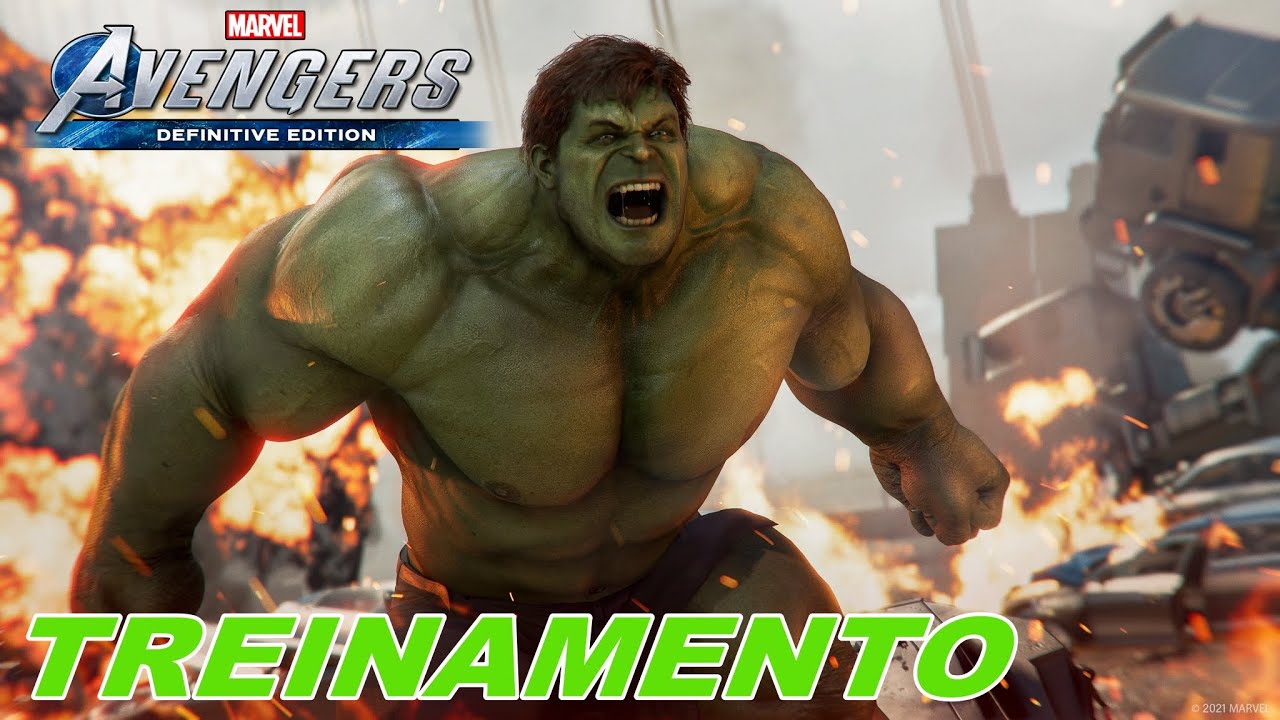 MARVEL´S AVENGERS DEFINITIVE EDITION treinamento HULK