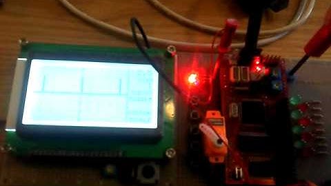 RC servo control with ADC