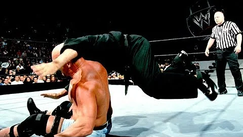 Stone Cold Steve Austin vs Eric Bischoff:WWE No Way Out 2003