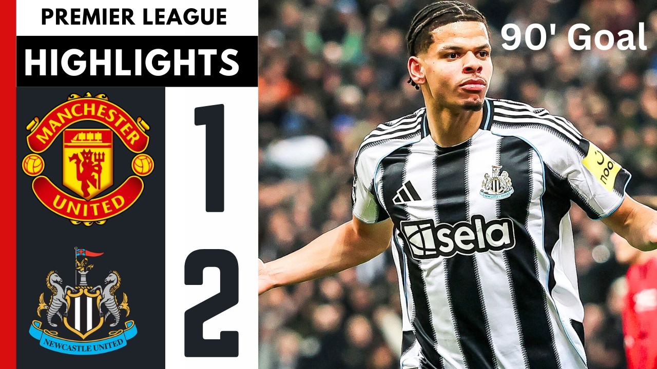 Osula 90' Goal - Newcastle vs Man UTD 2-1 – Goals & Highlights  - Premier League 2026 - Gordon Goal