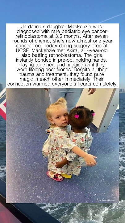 🫂❤️ Two Girls Met at Cancer Center, Magic Happened - YouTube