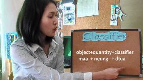 how to use Thai classifier