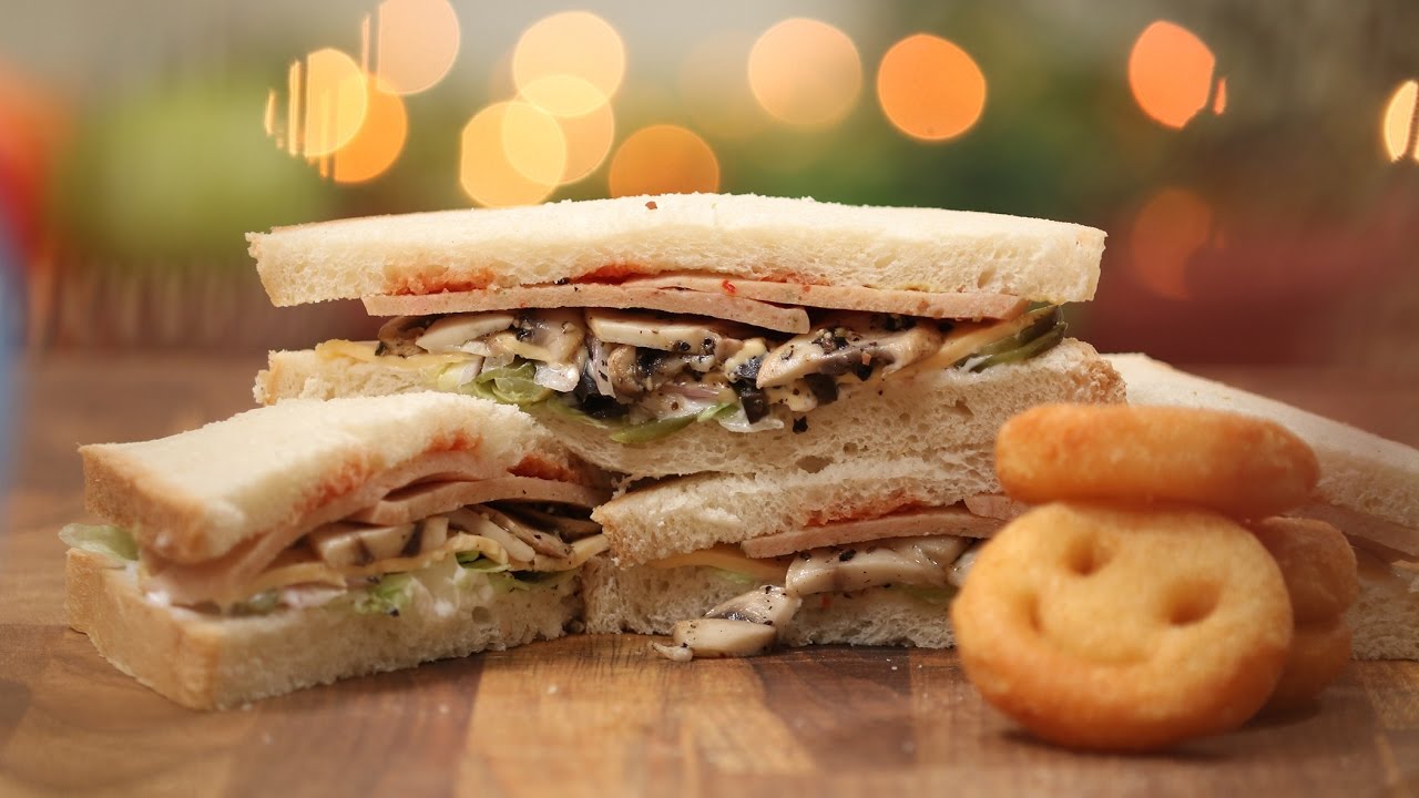 Chicken Salami Sandwich | Tiffin Treats by Roopa Nabar | Sanjeev Kapoor Khazana