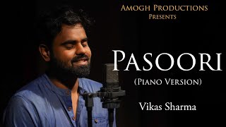 Pasoori Piano Cover | Vikas Sharma | Amogh Productions