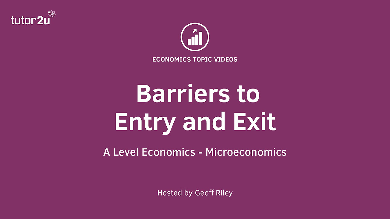 barrier to entry คือ  Update 2022  Barriers to Entry