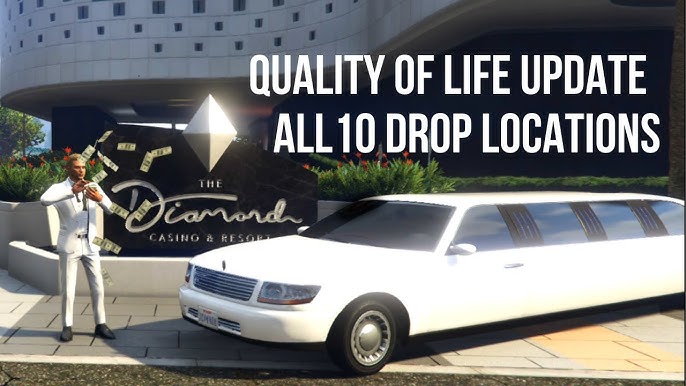 GTA Online - Here's Map Showing Ferry Spots For the Casino Limousine