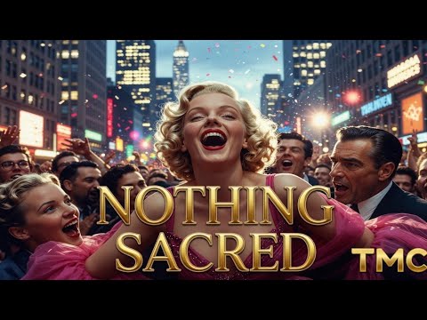 Nothing Sacred is a sparkling screwball comedy. in English still