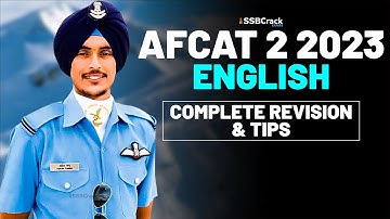 AFCAT 2 2023 Exam Complete Revision & Tips - English