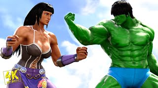 Fighting Game for PC, PS4 and Xbox One [2K+60FPS] Soulcalibur 6 Gameplay | Naomi vs Hulk