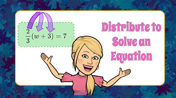 Distribute to Solve an Equation | 8.EE.C.7 💗💙