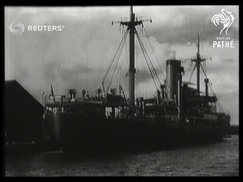 کشتی های تجاری آلمانی دوسلفورف و آراوکا توسط بریتانیا تسخیر می شوند (1940)