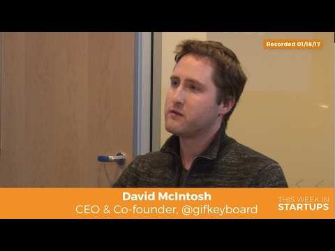 David McIntosh, CEO & co-founder of Tenor GIF Keyboard, on growth framework & flywheel effect thumbnail