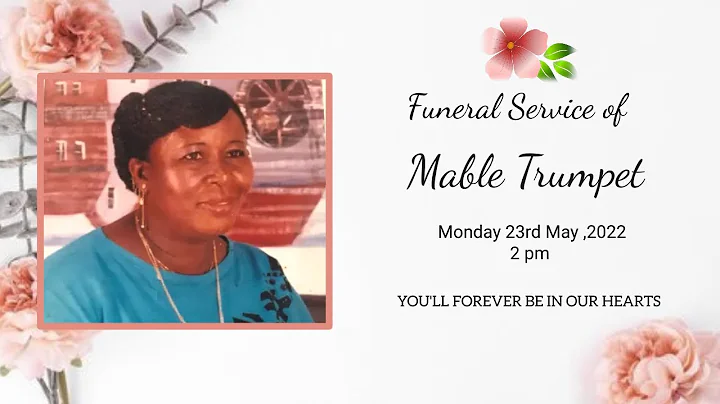 Funeral Service of Mable Trumpet