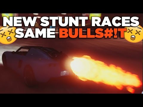 GTA 5 Online Funny Moments #5 - NEW STUNT RACES, SAME BULLS#!T