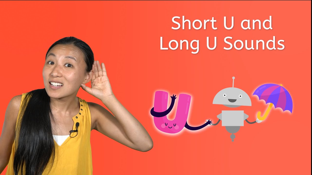 Short U and Long U Sounds - Learning to Read for Kids!