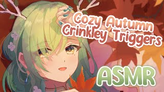 【Faunas ASMR】 Cozy Autumn ASMR ? Crinkley & Comfy holoCouncil